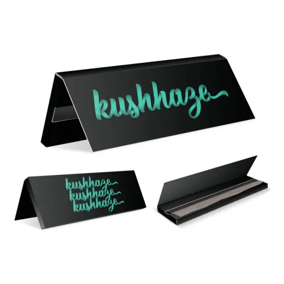 1 1/4 Quick Print Rolling Papers – Hemp or Unbleached Wood Pulp Custom 1 1/4 rolling papers with quick print branding, available in hemp or unbleached wood pulp