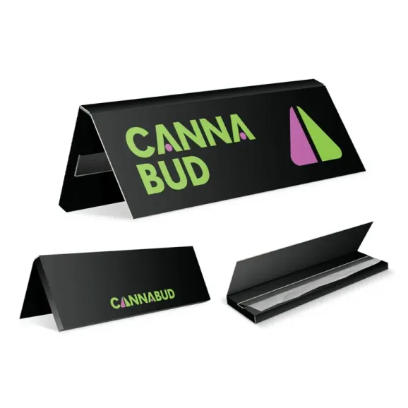 1 1/4 Quick Print Rolling Papers – Hemp or Unbleached Wood Pulp Custom 1 1/4 rolling papers with quick print branding, available in hemp or unbleached wood pulp