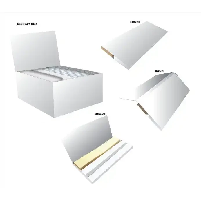 Full Custom 1 1/4 Rolling Papers with Tips – Hemp, Rice, or Wood Pulp Full custom 1 1/4 rolling papers with built-in tips and branded box, available in bleached or unbleached hemp, rice, or wood pulp