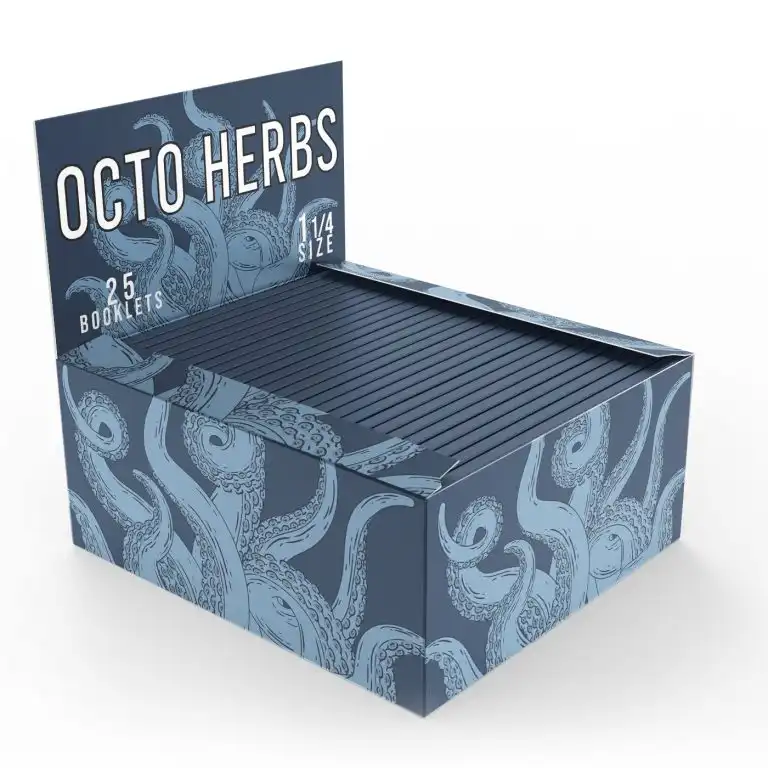 Full Custom 1 1/4 Rolling Papers with Tips – Hemp, Rice, or Wood Pulp Full custom 1 1/4 rolling papers with built-in tips and branded box, available in bleached or unbleached hemp, rice, or wood pulp