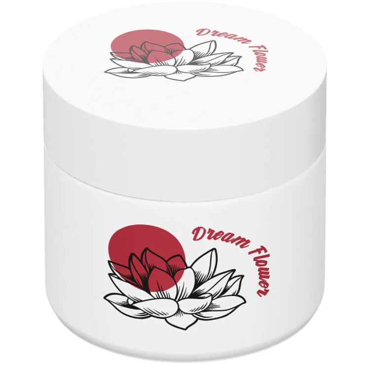 Custom 2 Oz Jars White Glass Custom 2 oz jars white glass