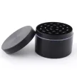 63mm Metal Grinder – Customizable 4-Piece Herb Grinder 63mm 4-piece metal cannabis grinder with custom logo printing
