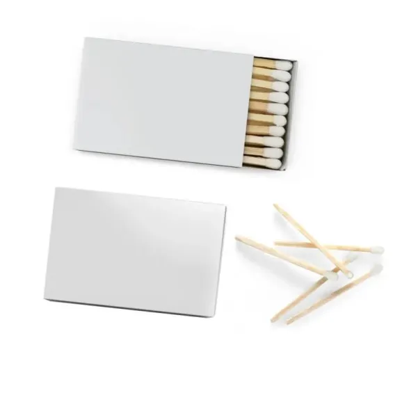 Custom White Matchbox Custom white matchbox