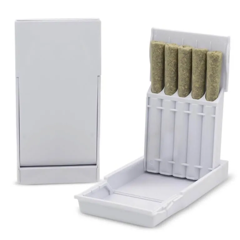 Paqcase Pre Roll Pack White Paqcase pre roll pack white
