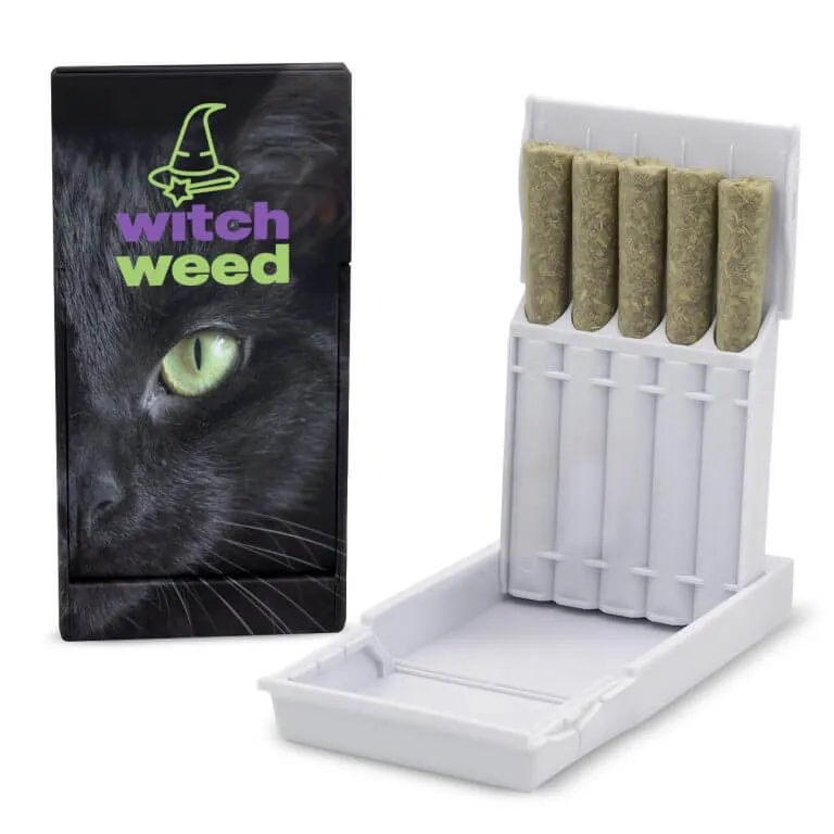 Custom White Paqcase Pre Roll Pack Full Color Print Custom white paqcase pre roll pack full color print