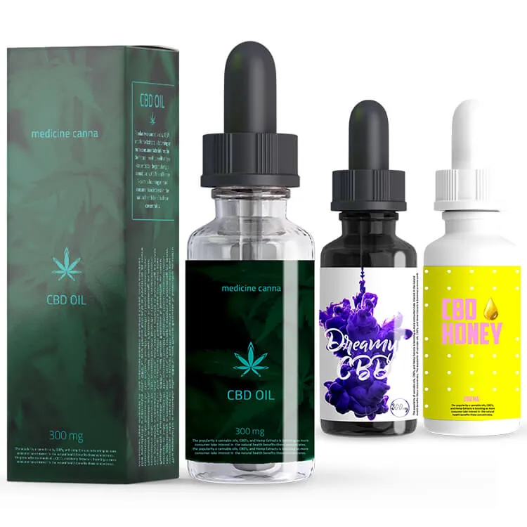 Custom Tincture Bottles With Box Customizable Tincture Bottles with Custom Box