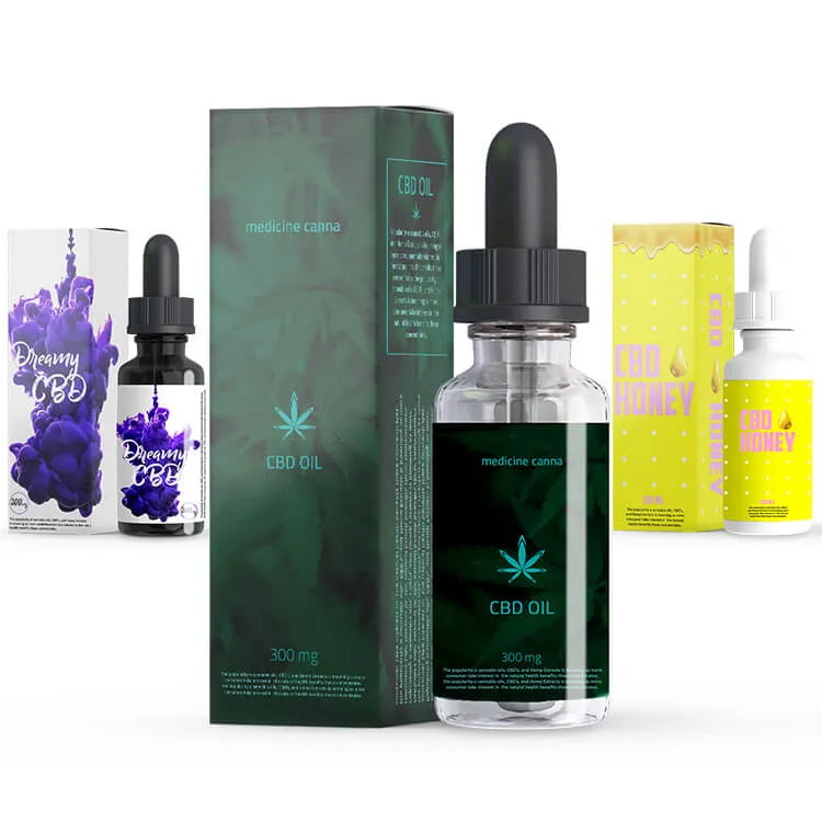 Custom Tincture Bottle With Box Customizable tincture bottles with custom box