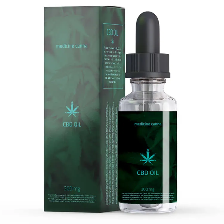 Custom Clear Tincture Bottle With Box Customizable clear tincture bottle with custom box