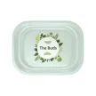 Full Custom Printed Rolling Tray – Small (7.1" x 5.5") Full custom printed 7.1" x 5.5" small metal rolling white tray with edge-to-edge logo design