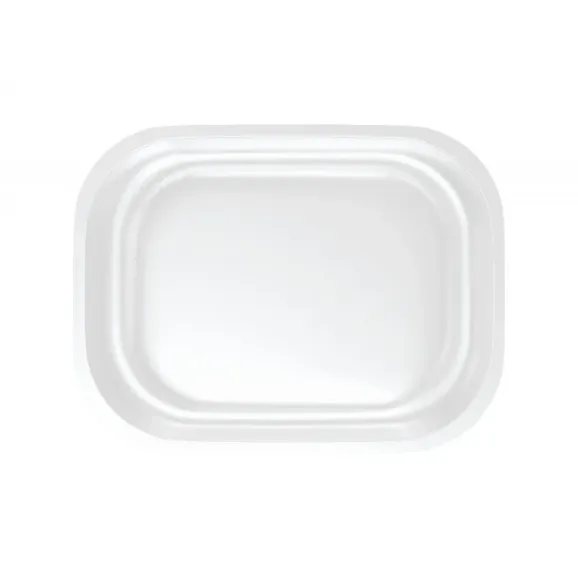 Full Custom Printed Rolling Tray – Small (7.1" x 5.5") Full custom printed 7.1" x 5.5" small metal rolling white tray with edge-to-edge logo design