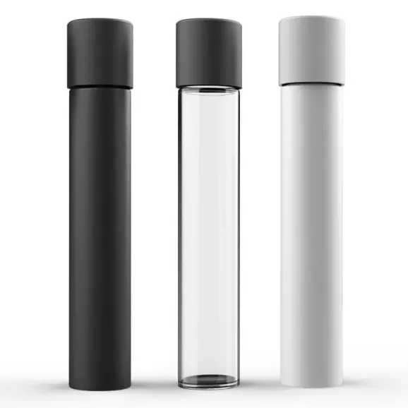 Custom Glass Pre Roll Tubes Custom glass pre roll tubes, black, clear and white glass