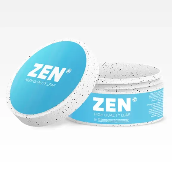 3oz Hemp Plastic Jar – Sustainable Cannabis Packaging 3oz white hemp jars for cannabis flower or infused edibles with custom branding