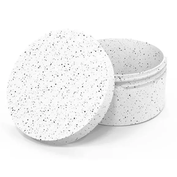 3oz Hemp Plastic Jar – Sustainable Cannabis Packaging 3oz offwhite hemp jars for cannabis flower or infused edibles with custom branding