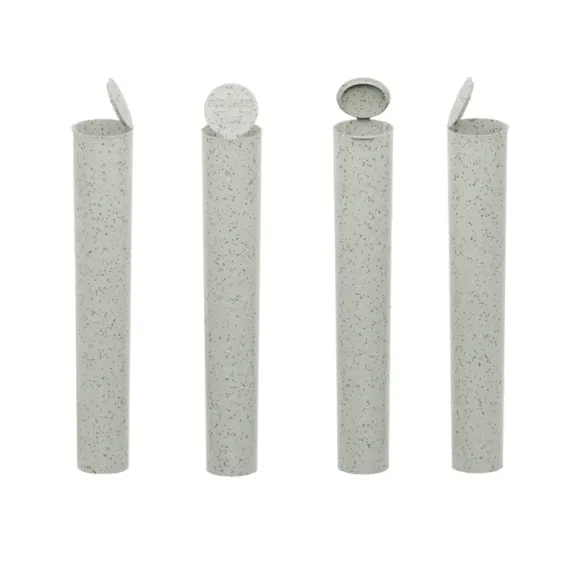 Hemp Plastic Pre-Roll Tubes – Smell-Proof Storage with Custom Print Colorful hemp pre-roll tubes with custom print options