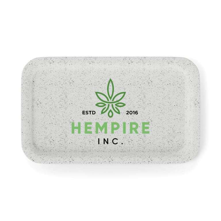 Medium Hemp Rolling Tray – Sustainable Cannabis Accessory custom hemp rolling tray medium