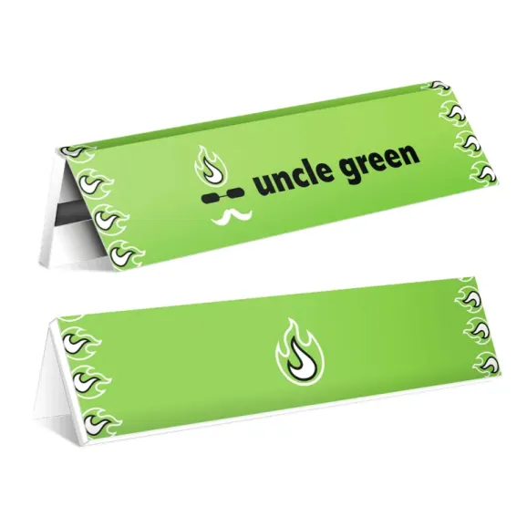 King Size Quick Print Rolling Papers – Hemp or Unbleached Wood Pulp Custom king size rolling papers with quick print branding, available in hemp or unbleached wood pulp