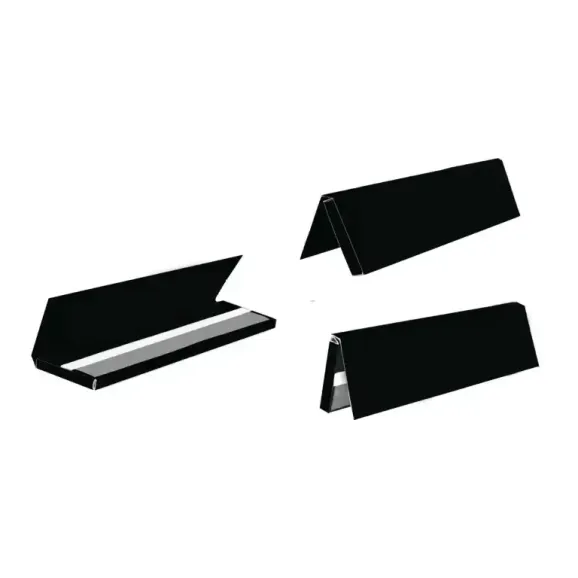 Full Custom King Size Rolling Papers – Hemp, Rice, or Wood Pulp Fully custom king size rolling papers with branded booklet and display box, available in hemp, rice, or wood pulp