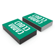 Custom White and Black Matchbox With Logo Custom white and black matchbox with logo