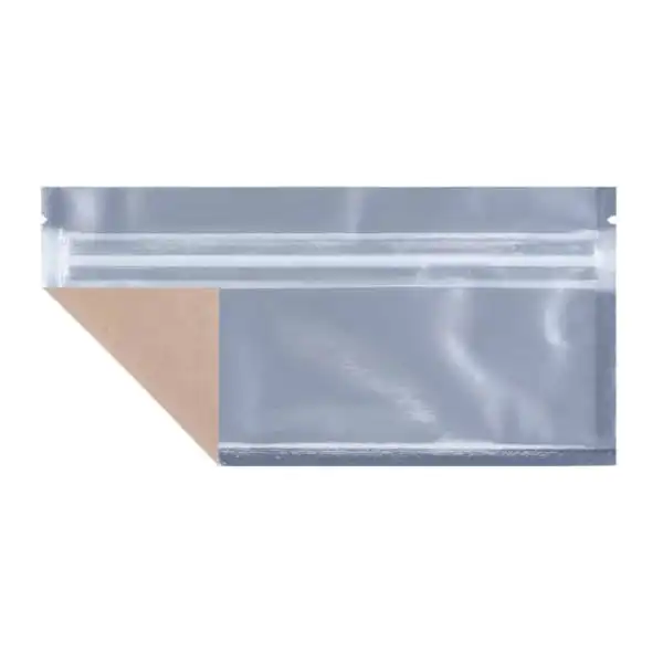 Pre Roll Mylar Barrier Bags 5.75 x 2.88 Clear and Kraft Pre roll mylar barrier bags 5.75" x 2.88" clear and kraft