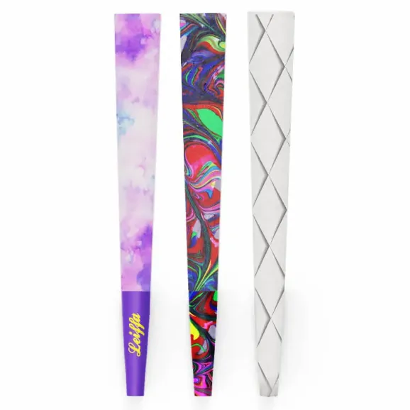 Custom Branded Pre-Rolls with printed papers customizable pre-rolls with different printed papers designs