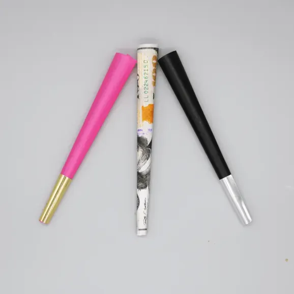 Custom Print Pre Rolled Cones Customizable pre-rolls with different printed papers designs