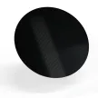 Black Round Dab Mat Full Color Silicone black dab mat 8" circle