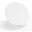 White Round Dab Mat Silicone white dab mat 8"