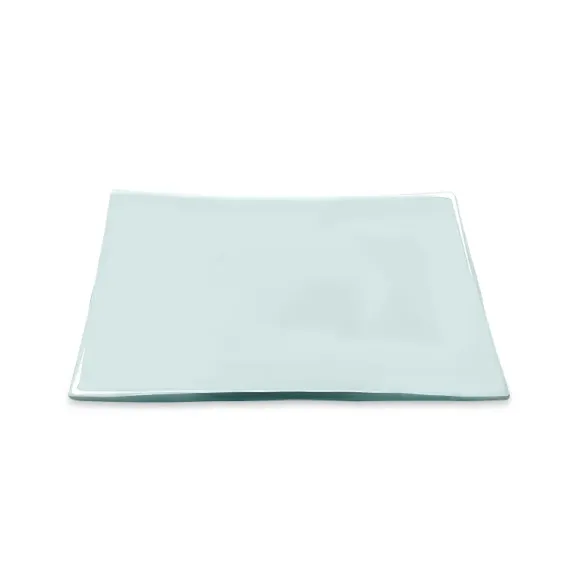 Custom Glass Rolling Tray – Small Shatter Resistant (7.1" x 5.5") Custom 7.1" x 5.5" small glass rolling tray, shatter-resistant with full-color logo printing