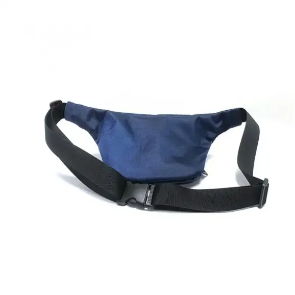 Custom Smell Proof Waist Pack Blue Custom blue smell proof waist pack