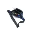 Custom Smell Proof Waist Pack Blue Custom blue smell proof waist pack