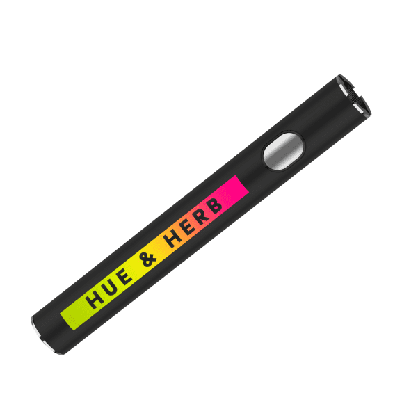 Wholesale Custom Black Vape pen batteries Custom black cannabis vape battery with logo