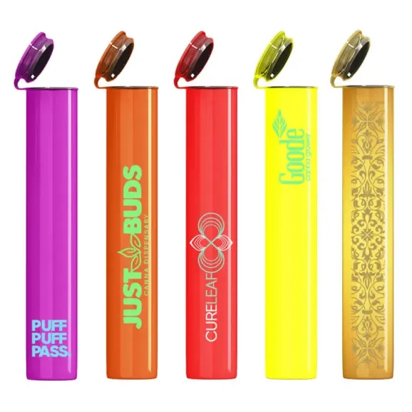 Pre Roll Tube 116mm Plastic Direct Print Overseas Custom pre rolltube 116mm plastic direct print overseas