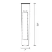 Pre Roll Tube Plastic Printed Overseas Dieline 2 Pre Roll Tube Plastic Printed Overseas Dieline 2