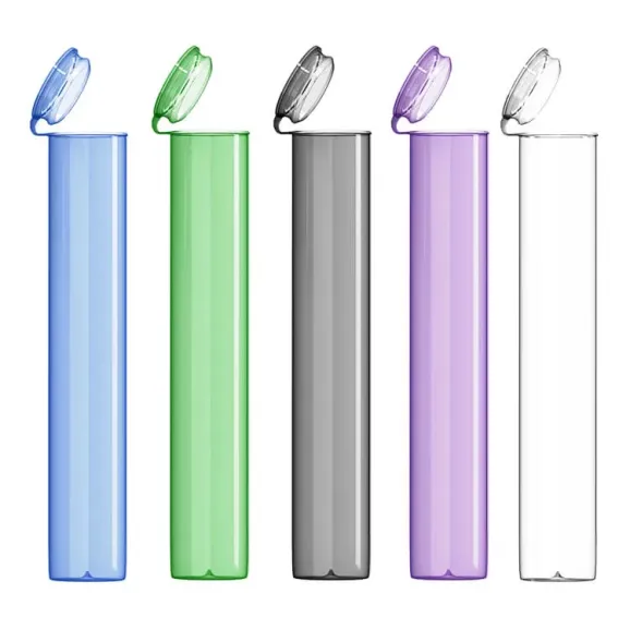 Custom Pre Roll Tube Plastic Printed Overseas Translucid Custom pre roll tube plastic printed overseas translucid
