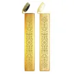 Custom Pre Roll Tube Plastic Overseas Direct Print Yellow Custom plastic pre roll tube overseas gold