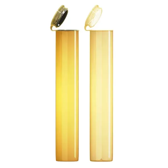 Pre Roll Tube Plastic Overseas Yellow Pre roll tube plastic overseas gold