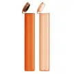 Pre Roll Tube Plastic Printed Overseas Orange Solid and Translucid Pre Roll Tube Plastic Printed Overseas Orange Solid and Translucid
