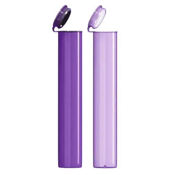 Pre Roll Tube Plastic Overseas Purple Solid and Translucid Pre Roll Tube Plastic Overseas Purple Solid and Translucid