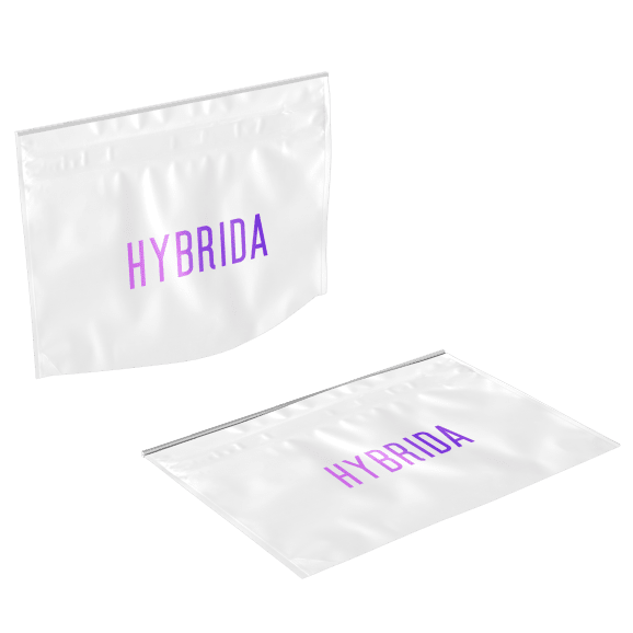 White Exit Proof Bag Custom Exit Bag 12" x 9" x 4.5"