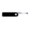 dab-key-black-imprint-area custom black dab tool keychain