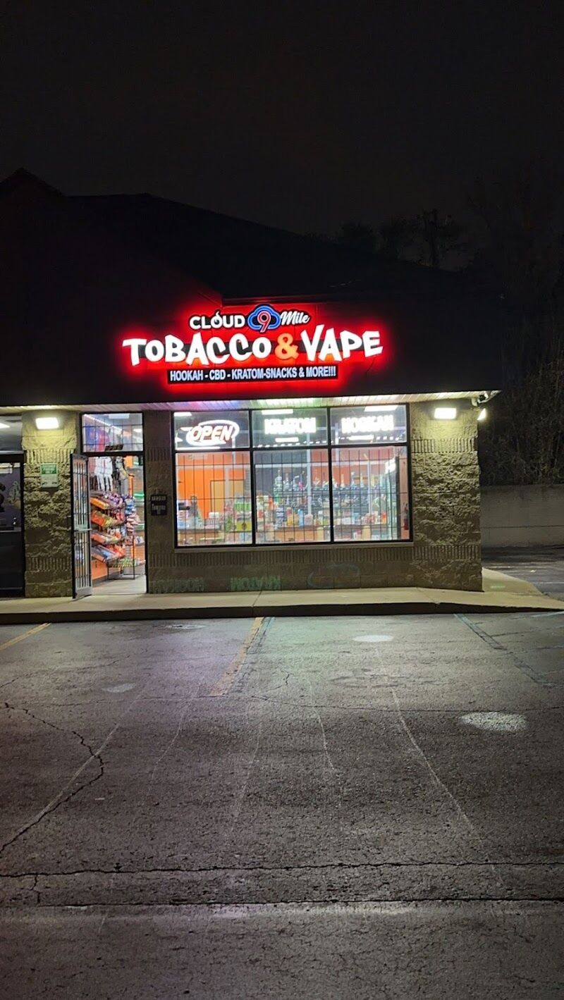 cloud 9 tobacco Leitchfield Cloud9 & Vape Cloud 9 Mile Tobacco &